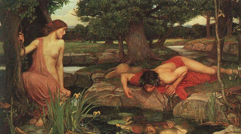 John William Waterhouse Echoandnarcissus